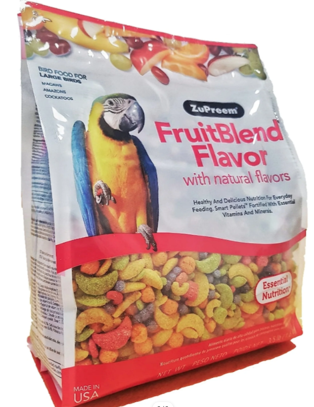 FruitBlend Flavor Large Parrot Food  3.5 lbs