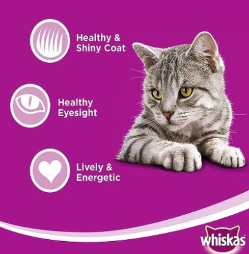 Whiskas Adult Ocean Fish Dry Cat Food