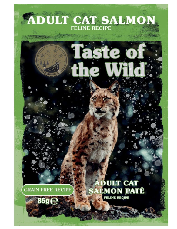 Taste of the Wild Adult Cat Salmon Pate 85g