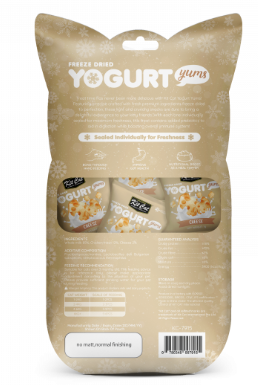 Kit Cat Freeze Dried Yogurt Yums Cheese Cat Treats