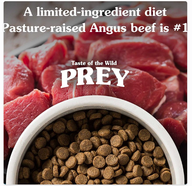Taste of the Wild Prey Angus Beef  3.6kg