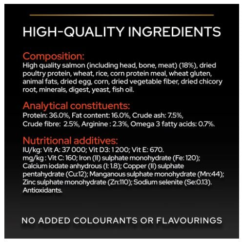 PURINA PRO PLAN Adult Vital Functions Everyday Dry Cat Food with Salmon  1.5kg