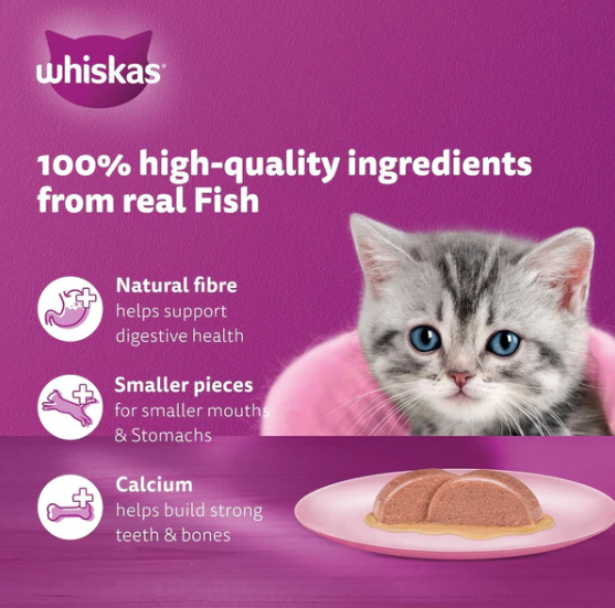 Whiskas Junior Tuna Wet Kitten Food