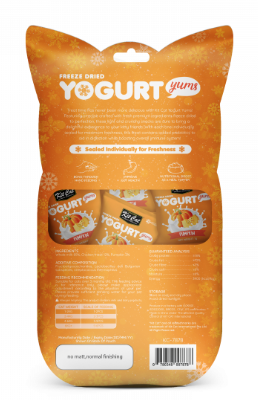 Kit Cat Freeze-Dried Yogurt Yums Pumpkin Cat Treats