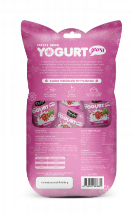 Kit Cat Freeze-Dried Yogurt Yums Cranberry Cat Treats
