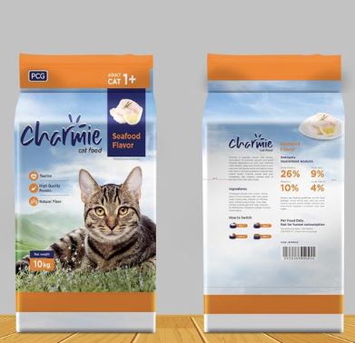 Charmie Seafood Flavour Dry Cat Food  10kg