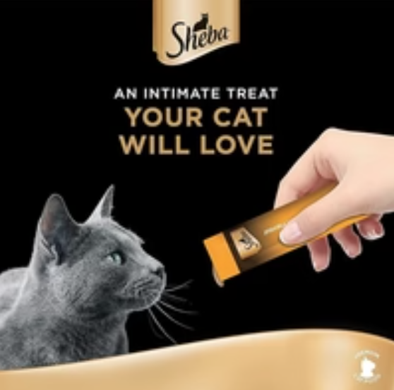 Sheba Melty Chicken Mixed Creamy Cat Treats 4x12g