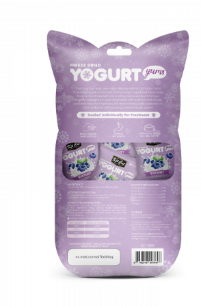 Kit Cat Freeze-Dried Yogurt Yums Blueberry Cat Treats