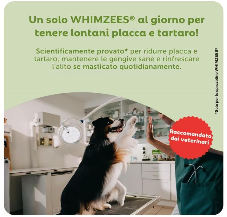WHIMZEES Veggie Sausage Small Dog Treats 28pcs 420g