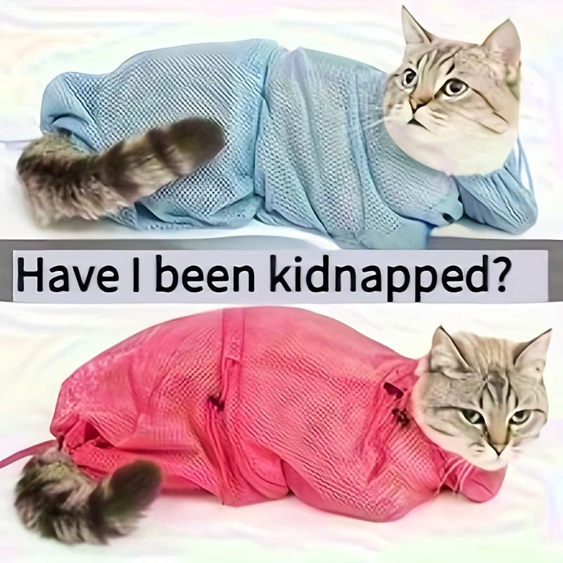 Cat Safety Bath Restraint Bags