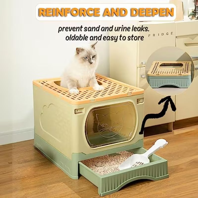 Foldable Cat Litter Box