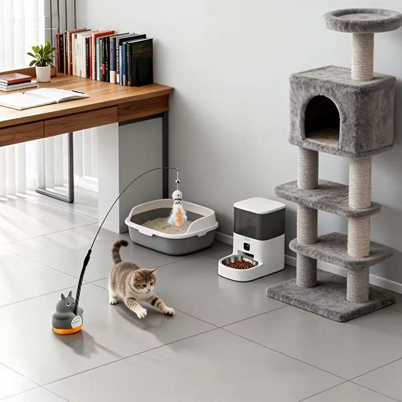 Rotating Automatic Cat Toy