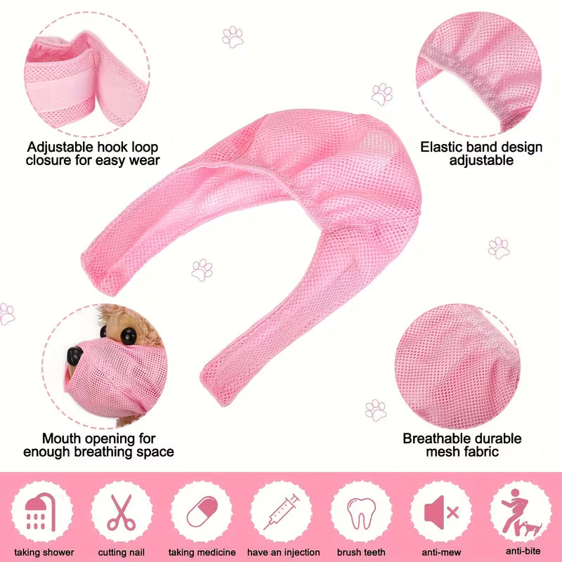Adjustable Cat Anti Bite Muzzle