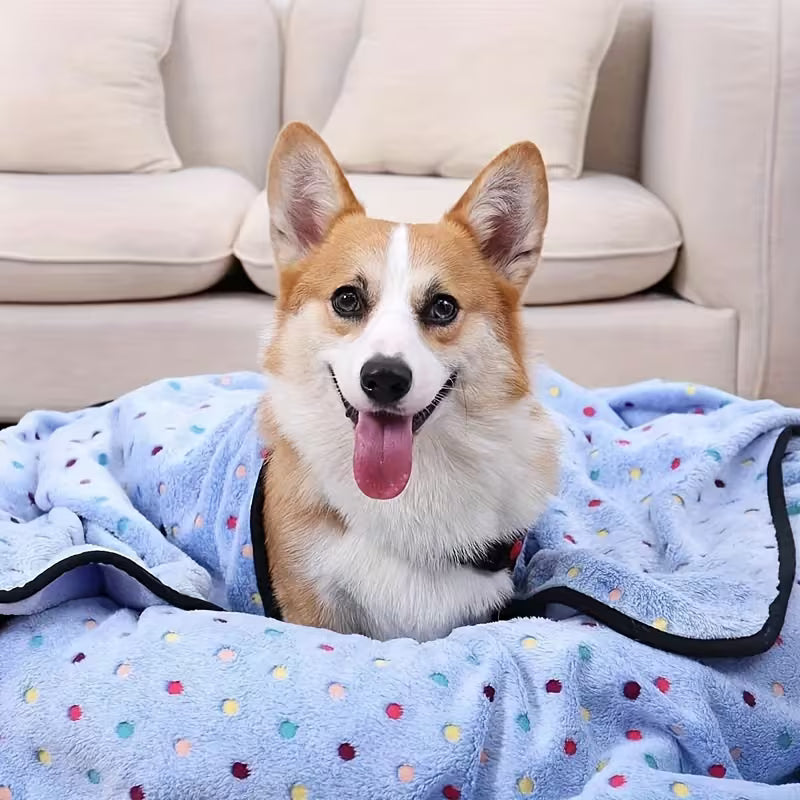 Soft Pet Blanket for Cats and Dogs