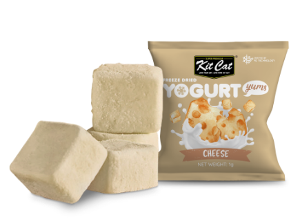 Kit Cat Freeze Dried Yogurt Yums Cheese Cat Treats