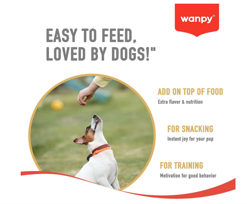 Wanpy Soft Lamb Jerky Slices 100g