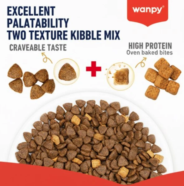 Wanpy Grain-Free Complete Food for Puppy Salmon Recipe