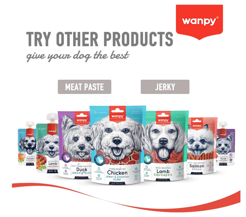 Wanpy Lamb Sausages – 100g