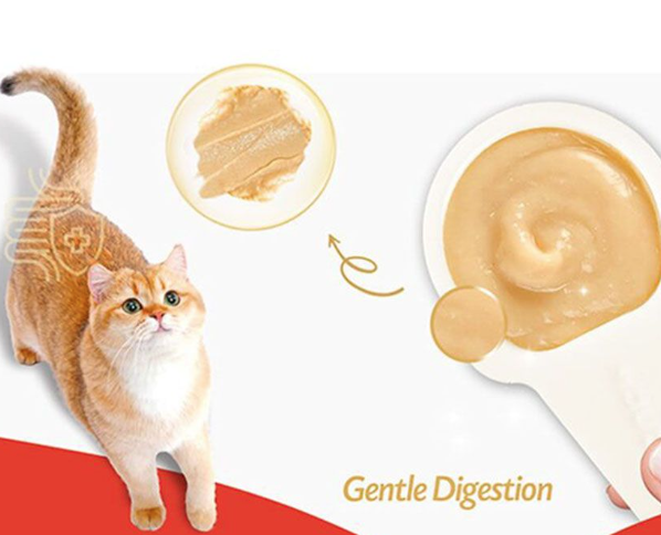 Wanpy Cat Lickable Cream Spoon Salmon for Cat Treats