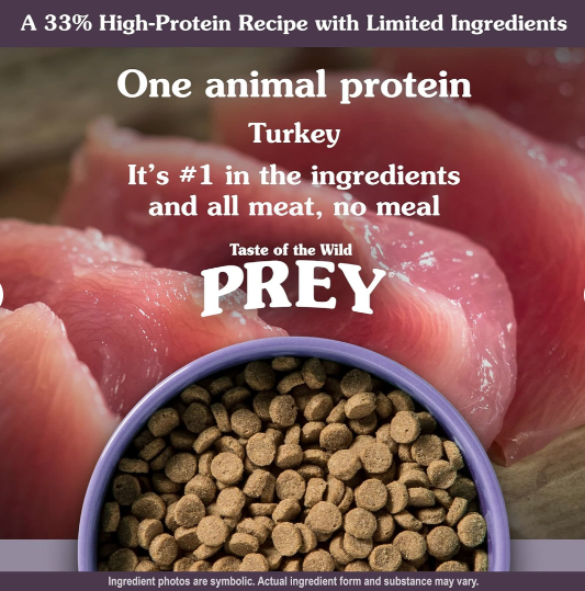 Taste of the Wild Prey Turkey Cat 2.72kg