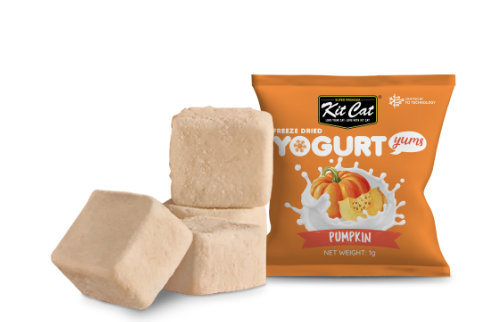 Kit Cat Freeze-Dried Yogurt Yums Pumpkin Cat Treats