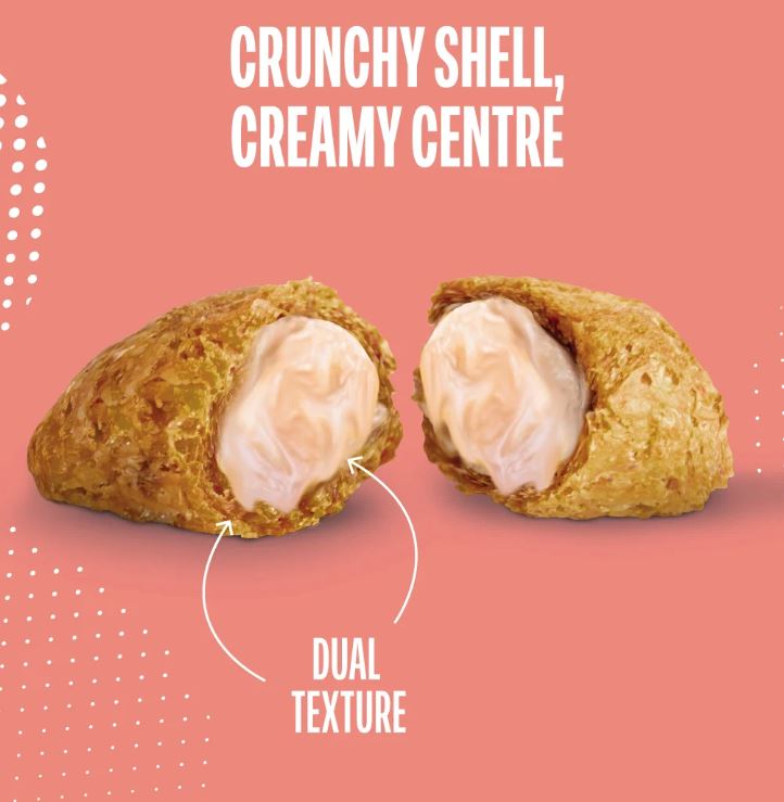 Schesir Snax Crunchy & Creamy Salmon Cat Snack 60g