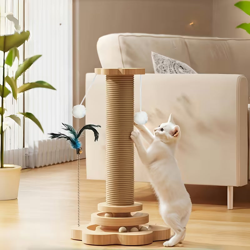 Sisal Cat Scratching Post and Board