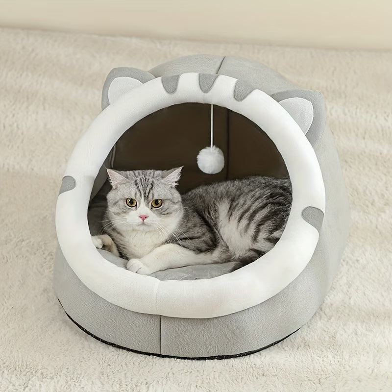 Cute Cat Bed Soft Kitten Mat Comfortable Cat House