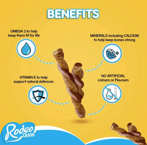 Pedigree Rodeo Duos Sticks Chicken Dog Treats