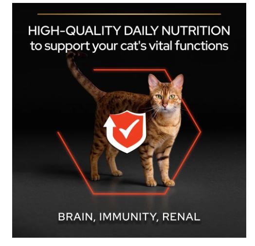 PURINA PRO PLAN Adult Vital Functions Everyday Dry Cat Food with Salmon  1.5kg