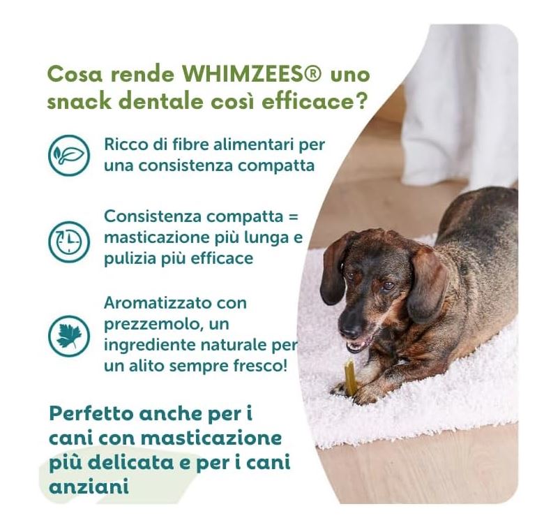 WHIMZEES Soft Dental Dog Treats Medium 14pcs 420g