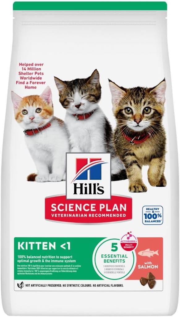 Hill’s Science Plan Kitten 1 Cat Food with Salmon 1.50 Kgs