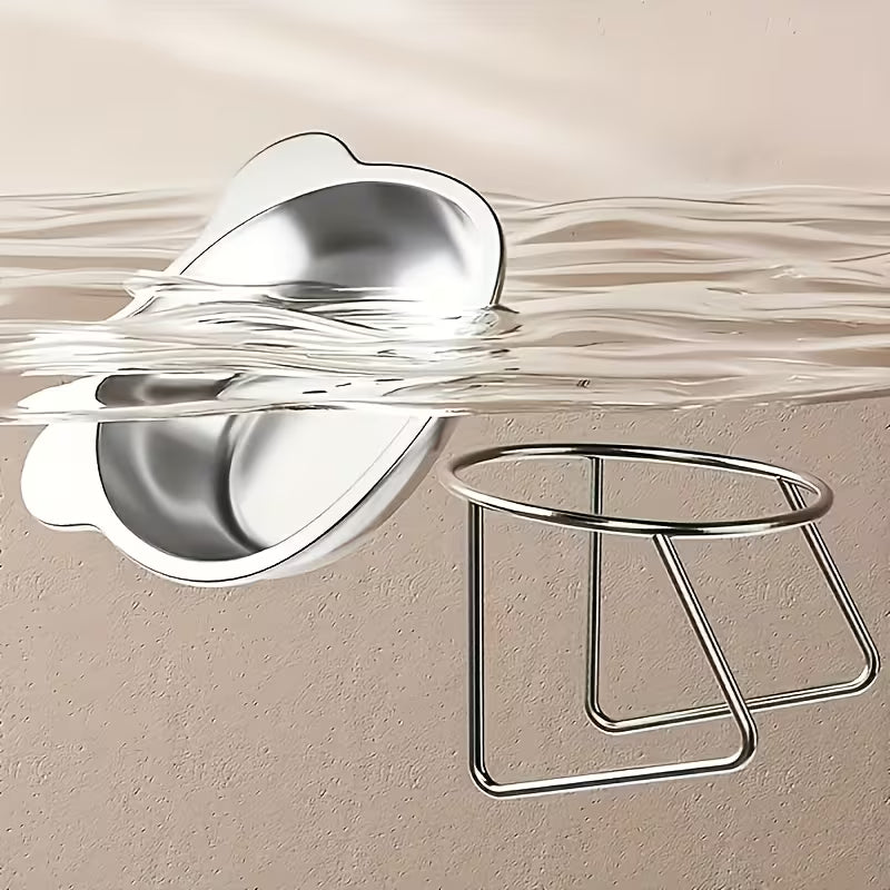 Stainless Steel Cat Food And Water Bowl