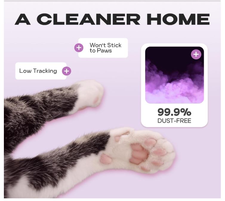 Cosmocat Lavender Scented Tofu Cat Litter