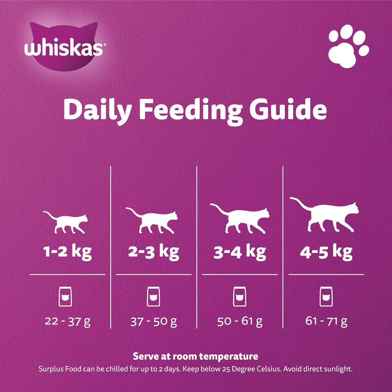 Whiskas Adult Ocean Fish Dry Cat Food 480g