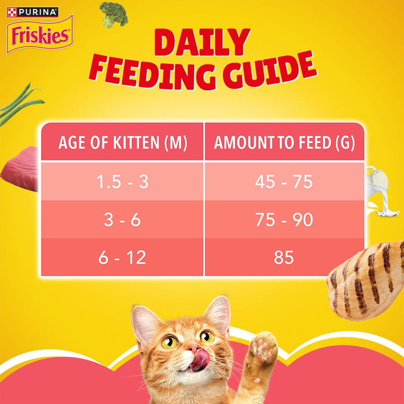 Purina Friskies Kitten Discoveries Dry Kitten Food – 1kg