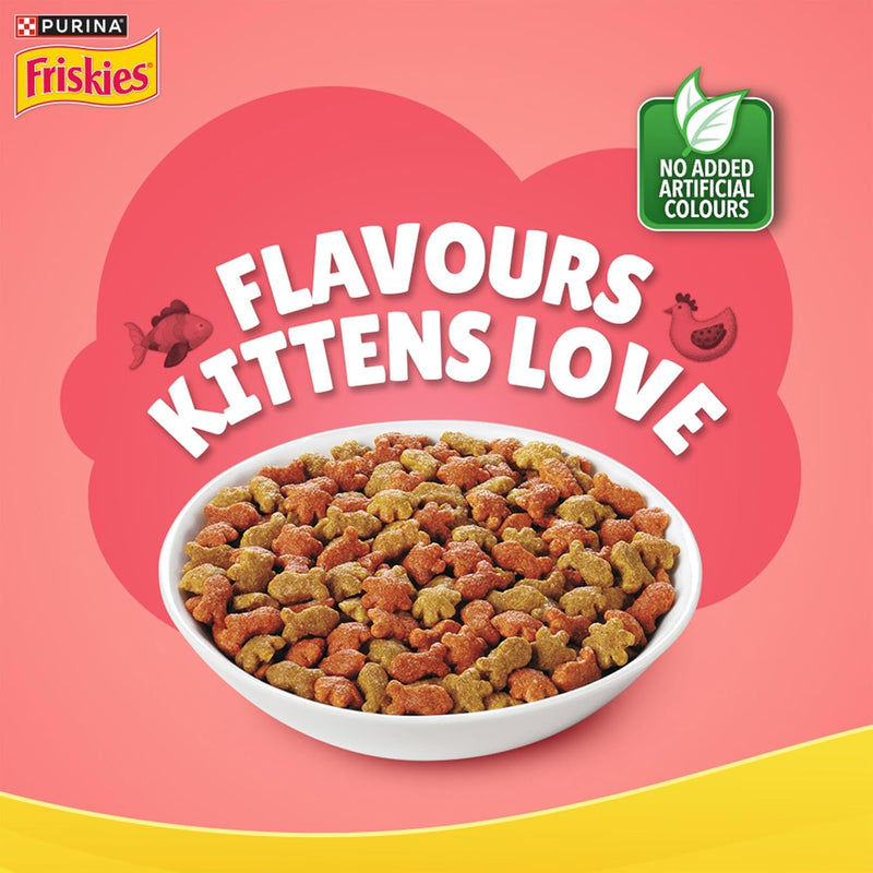 Purina Friskies Kitten Discoveries Dry Kitten Food – 1kg