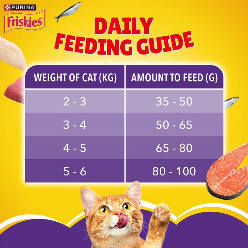 Purina Friskies Surfin’ Favourites Adult Dry Cat Food – 1kg
