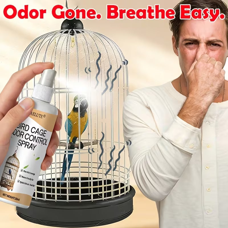 Lavender Deodorizing Cage Spray for Birds