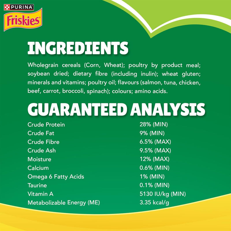Purina Friskies Indoor Delights Adult Dry Cat Food – 1kg