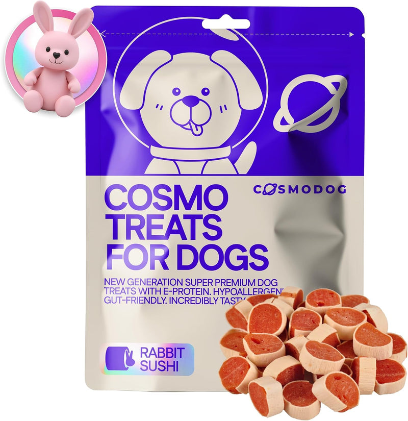 Cosmodog Rabbit Sushi Dog Treats Doypack