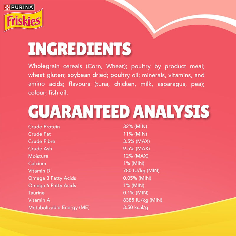 Purina Friskies Kitten Discoveries Dry Kitten Food – 1kg
