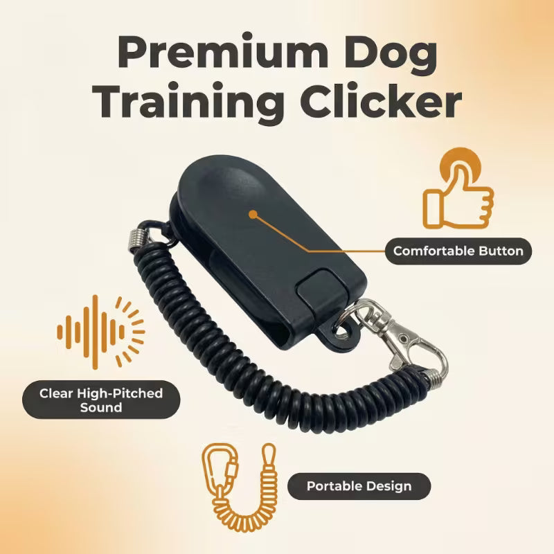 Cat and Dog Training Clicker with Wrist Band