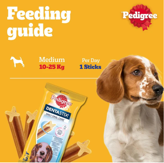 Pedigree Dentastix Medium Breed Dental Dog Chews