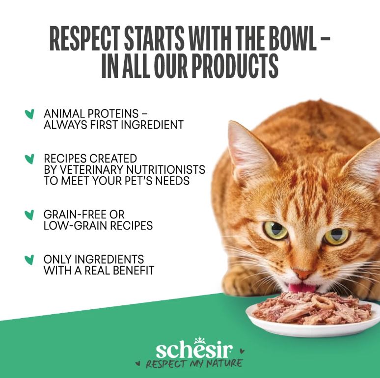 Schesir Snax Crunchy & Creamy Tuna Cat Snack 60g