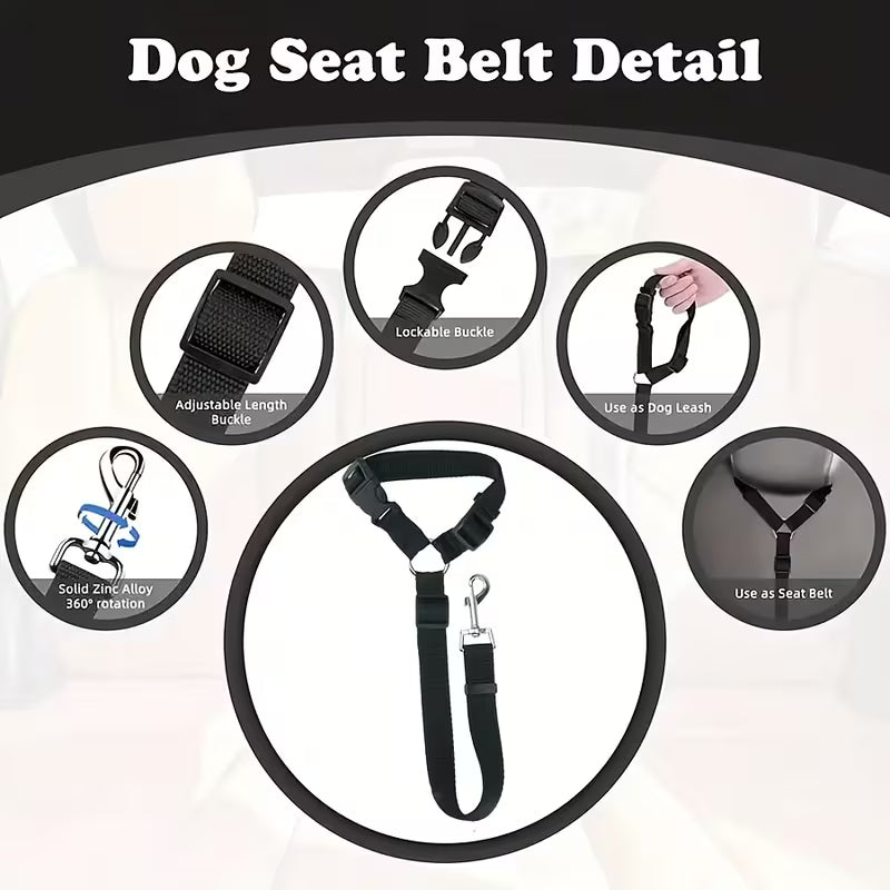 Dog Seat Belt for Vehicle