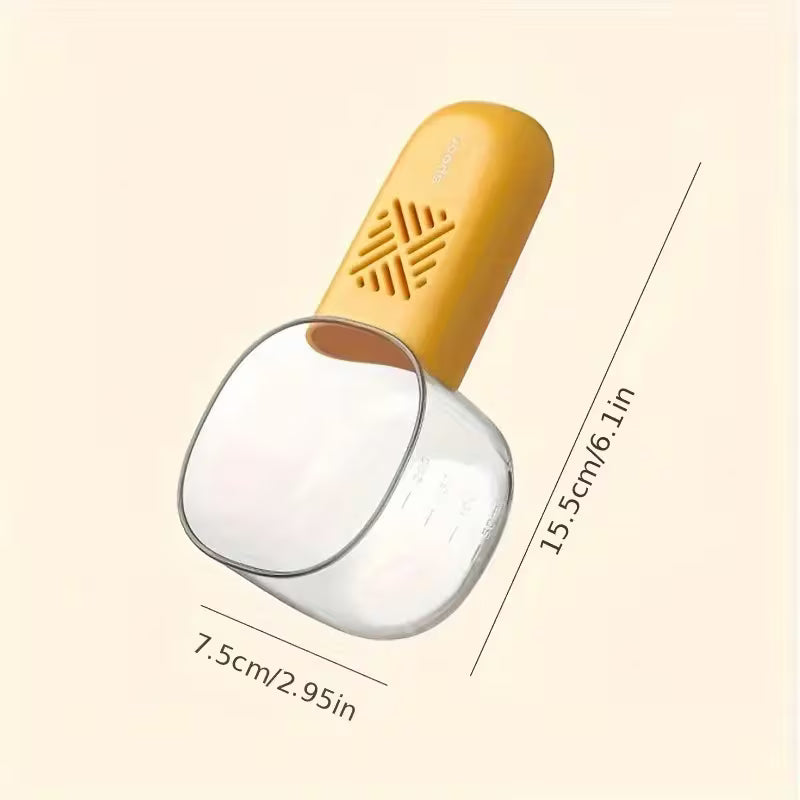 Cat Food Scoop with Measurement Markings