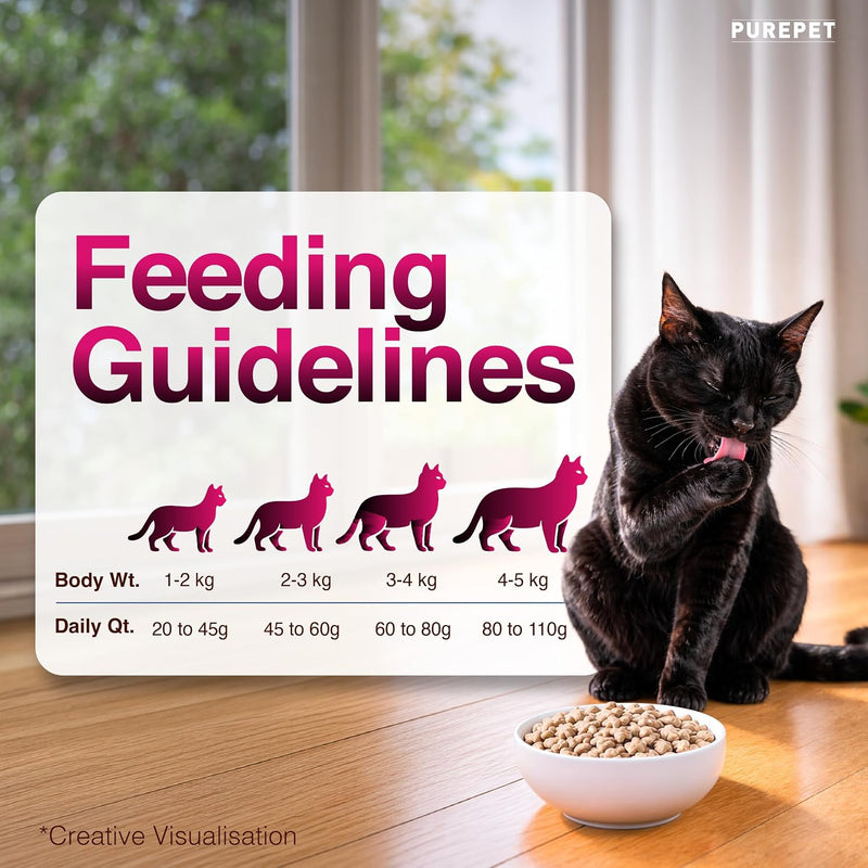 Purepet Adult Cat Food Tuna and Salmon – 3kg