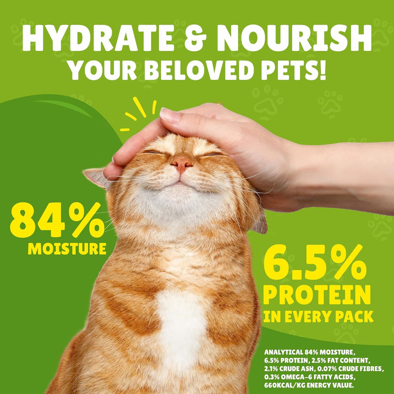 Purina Friskies Chicken Chunks in Gravy Wet Cat Food Pouch 85g