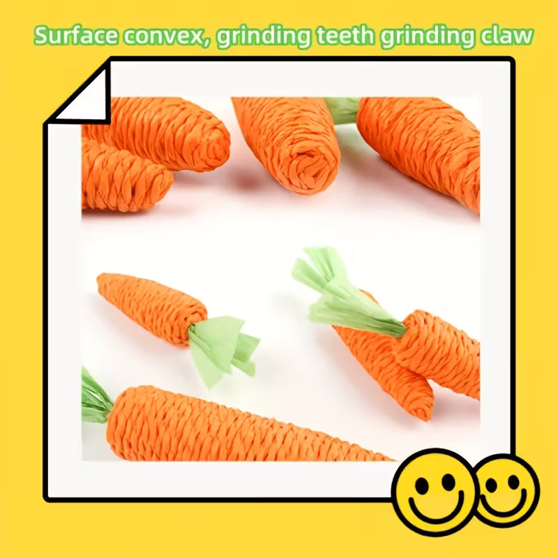 Carrot Shaped Cat Biting Toy